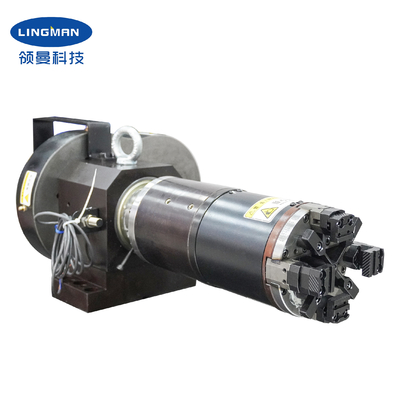 LINGMAN 125C رأس دوار ليزر مزدوج المفعول، تغذية ظرف خلفي